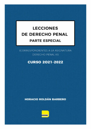 Lecciones de Derecho Penal-Parte Especial