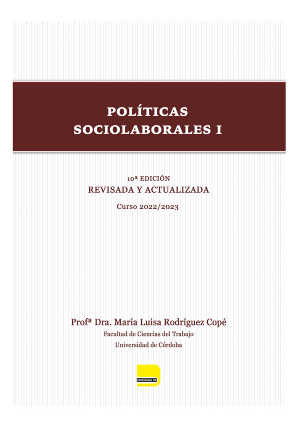 Políticas Sociolaborales I