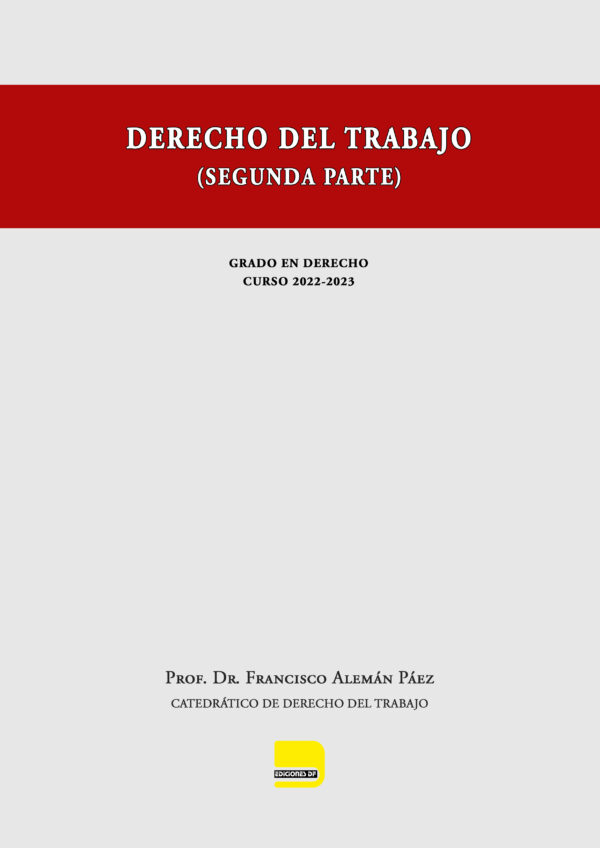 Derecho del Trabajo Parte II