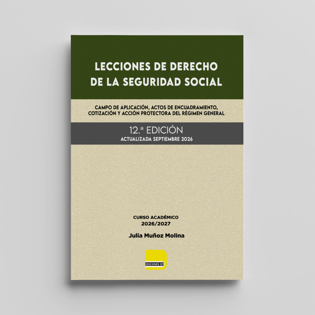 Lecciones de Derecho de la Seguridad Social