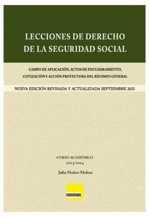 Lecciones de Derecho de la Seguridad Social