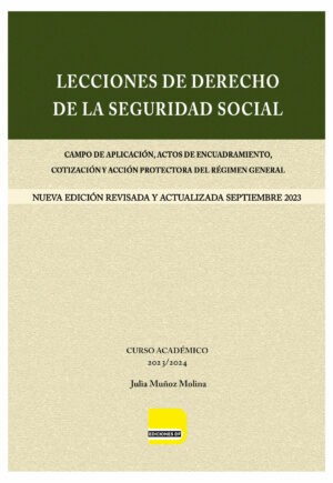 Lecciones de Derecho de la Seguridad Social