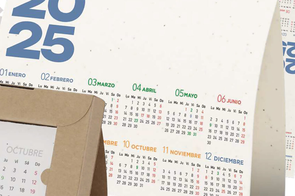 Calendarios personalizados