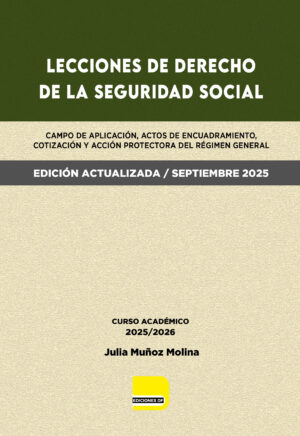 Lecciones de Derecho de la Seguridad Social